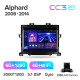 Android head unit Teyes CC3 6+128 Gb Toyota Alphard H20 2008-2014 9" 2k
