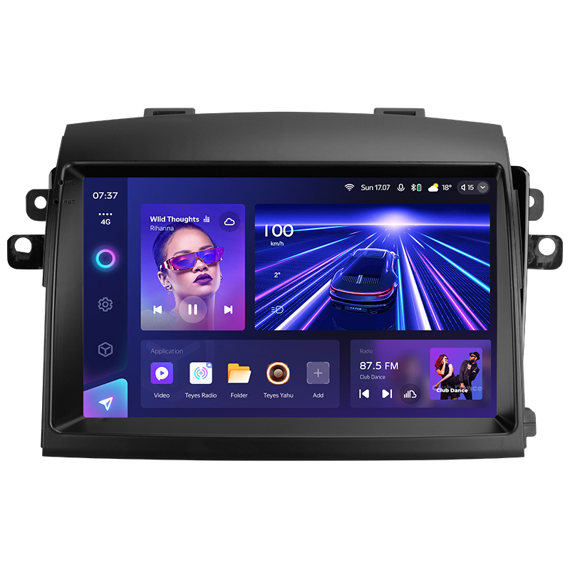 Android head unit Teyes CC3 4+64 Gb Toyota Sienna 2 II XL20 2003-2010 9" 2k