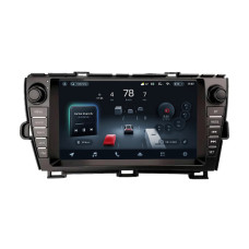 Android head unit Teyes CC4 Pro 8+128 Gb Toyota PRIUS 2010-2015 LHD Black and Silver B-MOD 9" 2k (L1)