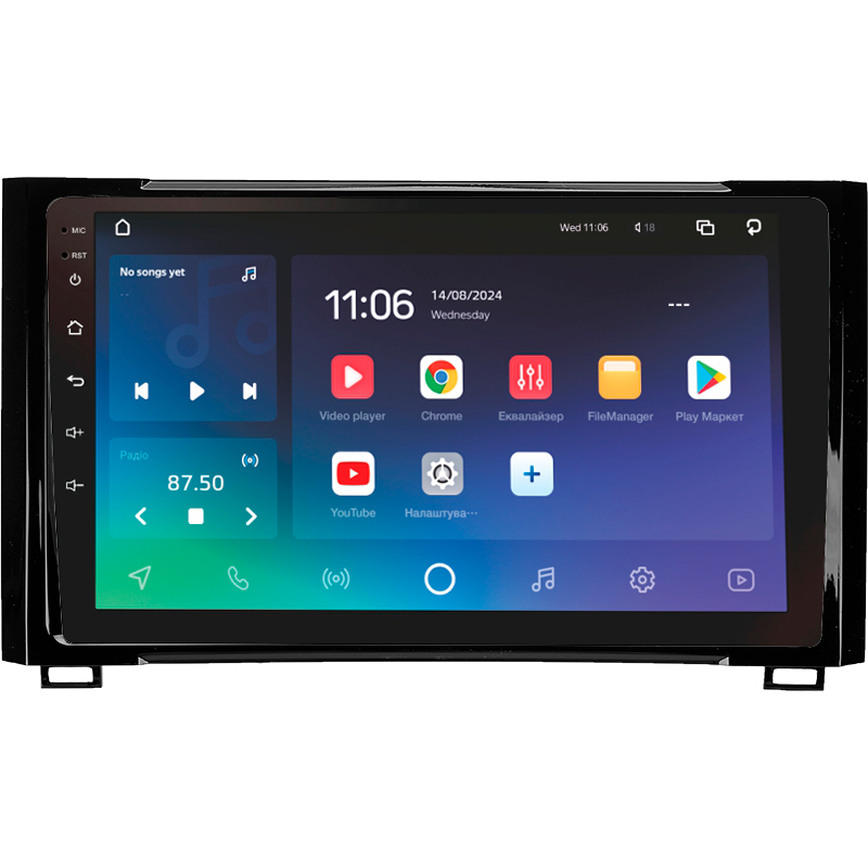 Android head unit SIGMA X9432 ANDROID 10 4+32 Gb 4G DSP Toyota Tundra XK50 2013-2020 9"