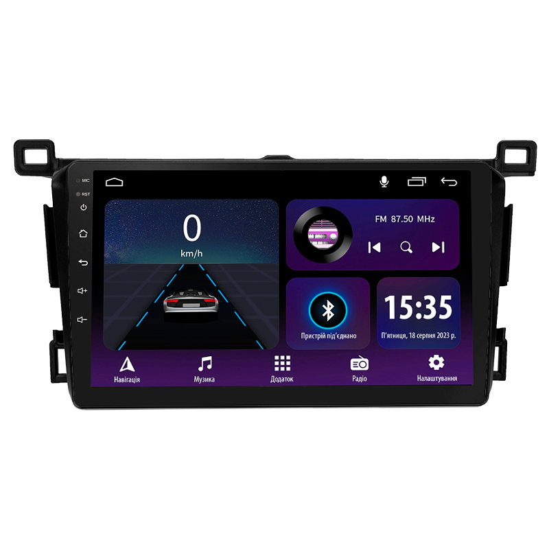 Android head unit SIGMA E9232 ANDROID 10 2+32 Gb Toyota RAV4 4 XA40 5 XA50 (Right hand drive) 2012-2018 9"