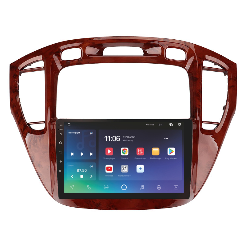 Android head unit SIGMA PRO 9464 ANDROID 10 4+64 Gb 4G DSP Toyota Highlander 1 XU20 2001-2007 9" (L1)