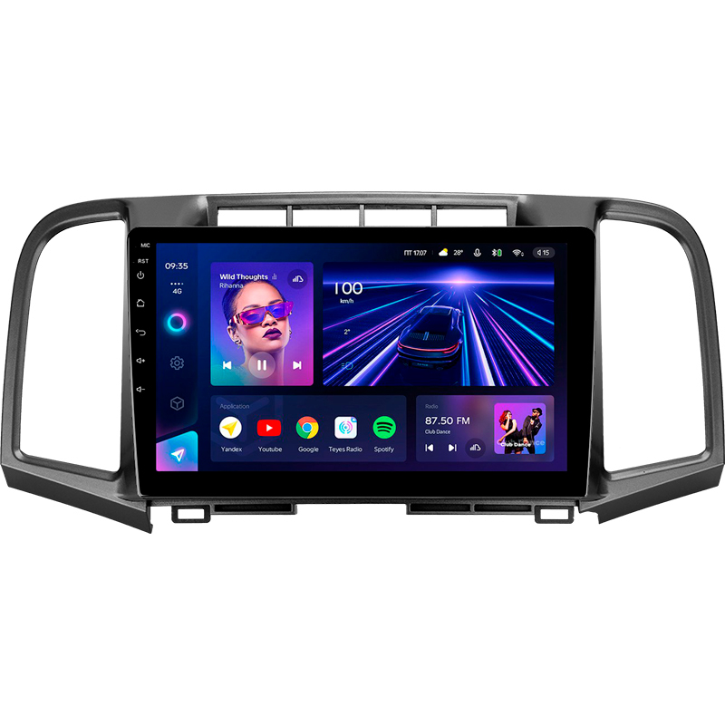 Android head unit Teyes CC3 4+32 Gb Toyota Venza 2008-2016 9"