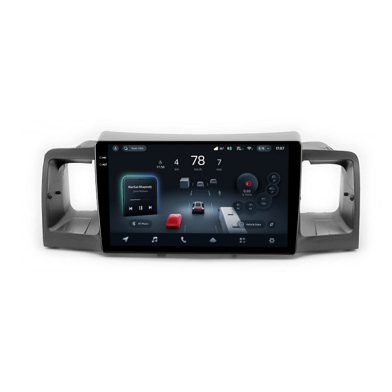 Android head unit Teyes CC4 Pro 8+128 Gb Toyota Corolla E130 E120 2000-2004 Black 9" 2k