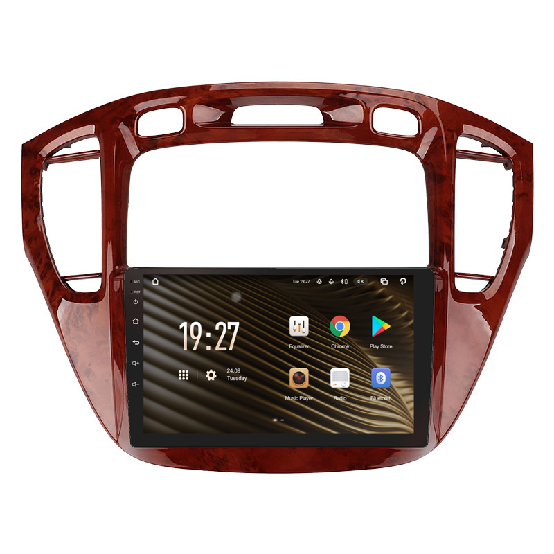 Android head unit SIGMA S9432 ANDROID 10 4+32 Gb 4G DSP Toyota Highlander 1 XU20 2001-2007 9" (L1)