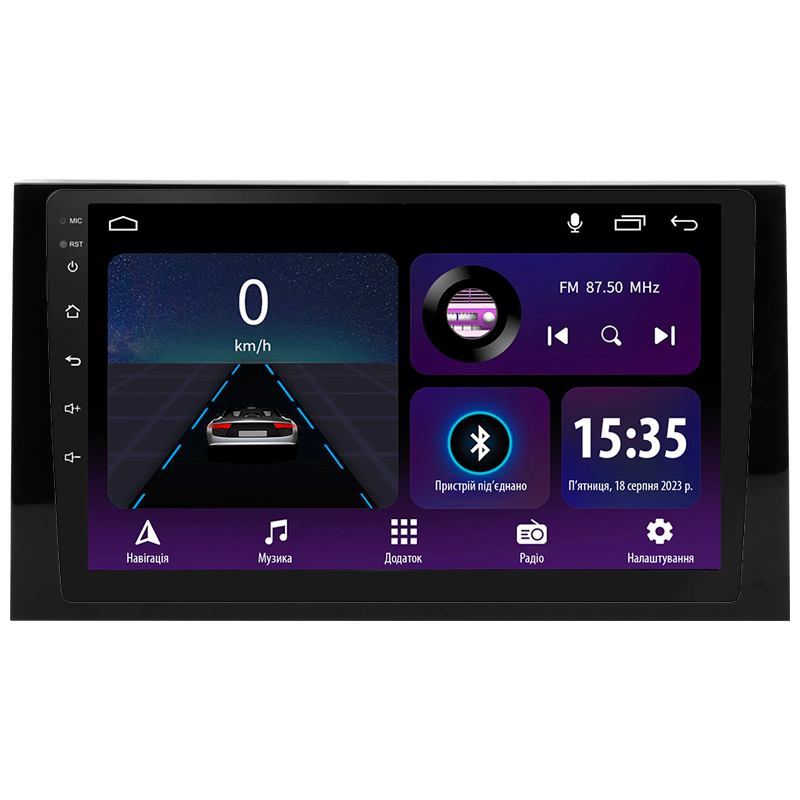 Android head unit SIGMA E10232 ANDROID 10 2+32 Gb Toyota Avalon 5 XX50 (Left hand driver) 2022-2023 10"
