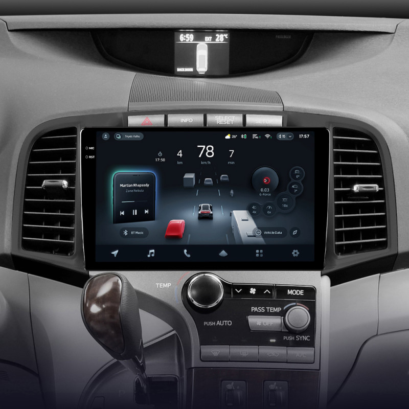 Android head unit Teyes CC4 Pro 8+128 Gb Toyota Venza 2008-2016 9" 2k