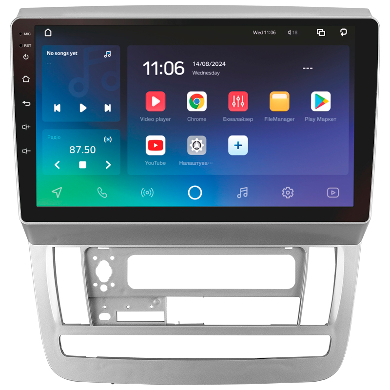 Android head unit SIGMA X9464 ANDROID 10 4+64 Gb 4G DSP Toyota Alphard 1 H10 2002-2005 (F1) 9"