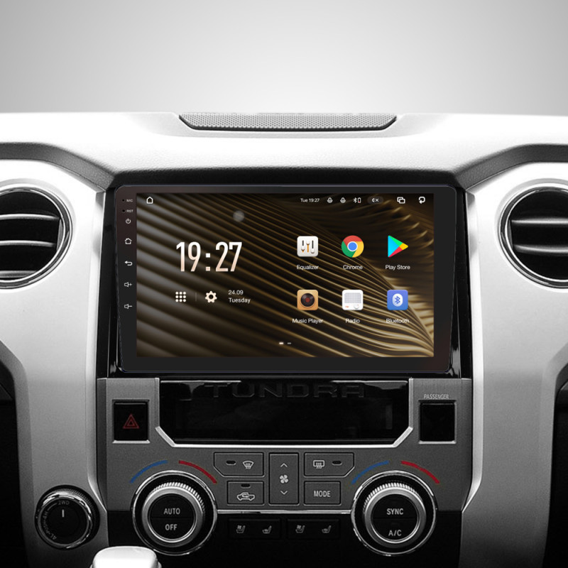 Android head unit SIGMA S9432 ANDROID 10 4+32 Gb 4G DSP Toyota Tundra XK50 2013-2020 9"