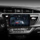 Android head unit Teyes CC4 Pro 8+128 Gb Toyota Corolla 11 Middle East 2013-2017 (A) 10" 2k