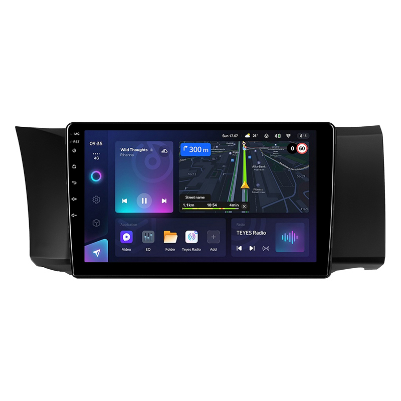 Android head unit Teyes CC3L 4+64 Gb Toyota GT 86 For Subaru BRZ (Left hand drive) 2012-2016 9"