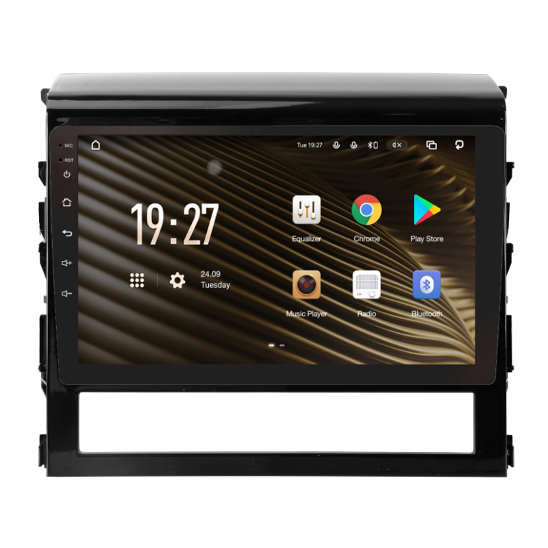Android head unit SIGMA S9432 ANDROID 10 4+32 Gb 4G DSP Toyota Land Cruiser 200 11 2015-2020 9"