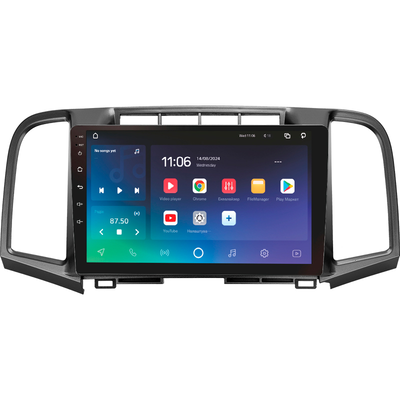 Android head unit SIGMA X9432 ANDROID 10 4+32 Gb 4G DSP Toyota Venza 2008-2016 9"