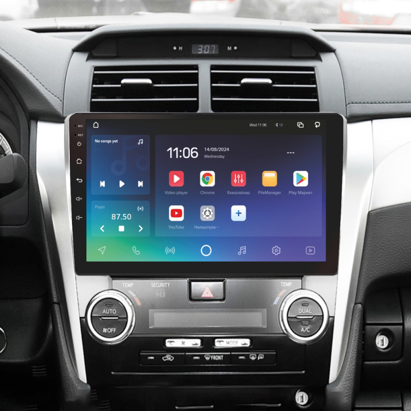 Android head unit SIGMA X10464 ANDROID 10 4+64 Gb 4G DSP Toyota Camry 7 XV 50 55 2011-2014 (B) 10"