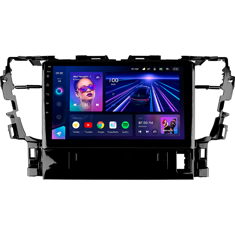 Android head unit Teyes CC3 4+32 Gb Toyota Alphard H30 2015-2020 10"