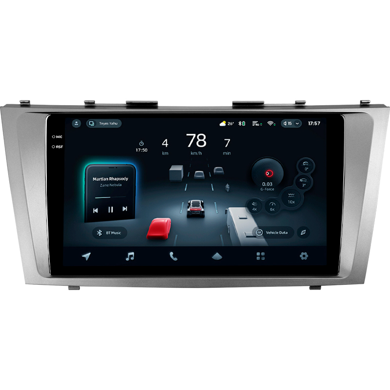 Android head unit Teyes CC4 Pro 8+128 Gb Toyota Camry 6 XV 40 50 2006-2011 (F1) 9" 2k