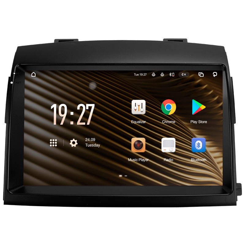 Android head unit SIGMA S9432 ANDROID 10 4+32 Gb 4G DSP Toyota Sienna 2 II XL20 2003-2010 9"