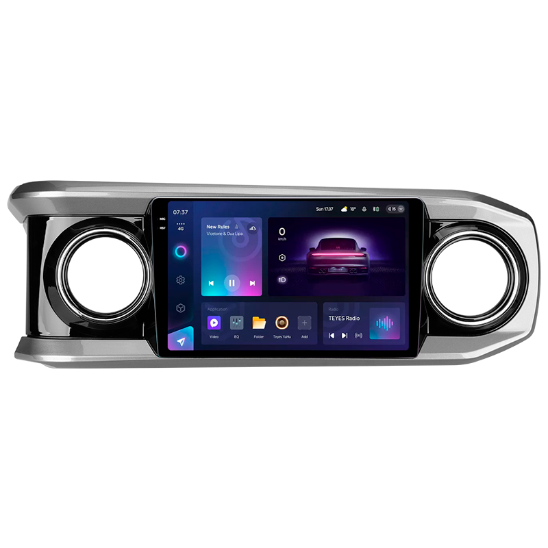 Android head unit Teyes CC3 4+32 Gb Toyota Tacoma N300 2015-2023 (F2) 10" 2k