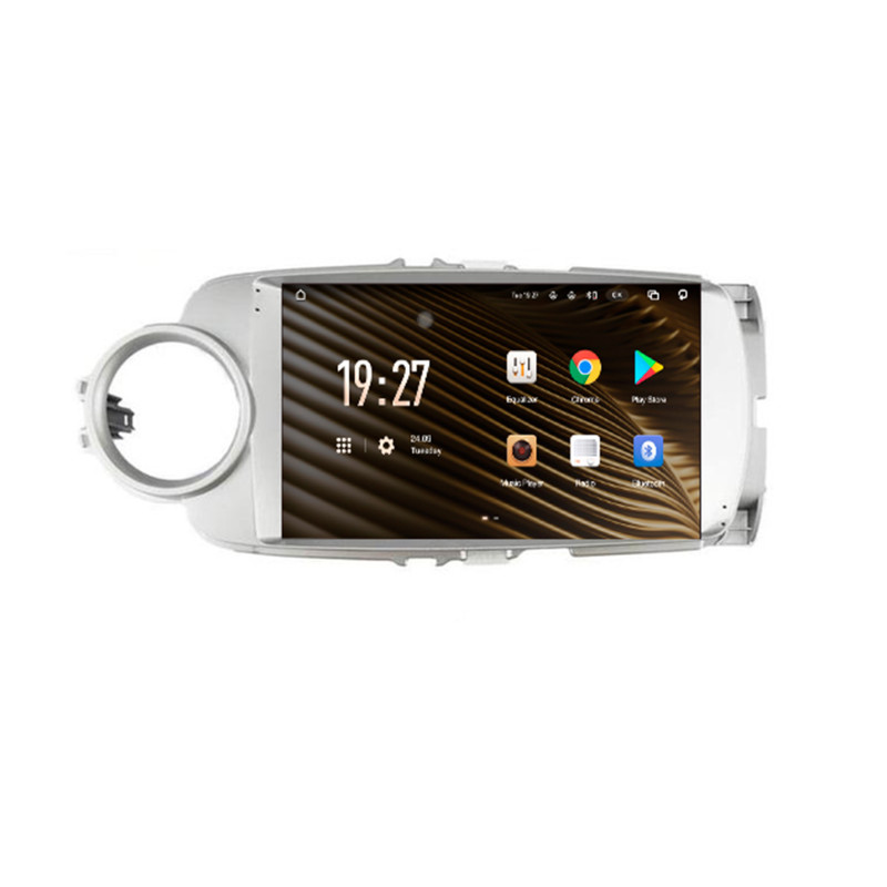 Android head unit SIGMA S9432 ANDROID 10 4+32 Gb 4G DSP Toyota Yaris Vios 2012-2017 Silver 9"
