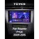 Android head unit Teyes CC3 4+32 Gb Toyota Prius XW30 2009-2015 9" 2k