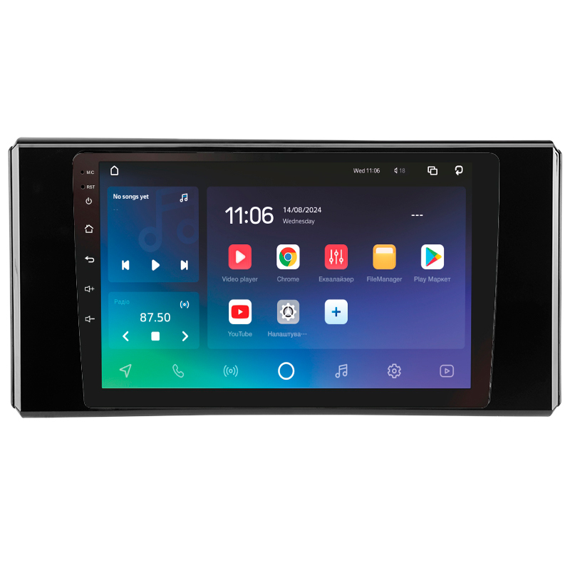 Android head unit SIGMA X10464 ANDROID 10 4+64 Gb 4G DSP Toyota Land Cruiser J300 300 2021-2023 10" (L2)