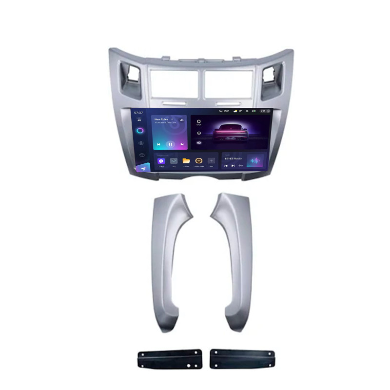 Android head unit Teyes CC3 6+128 Gb Toyota Yaris Vizi 2005-2012 9" 2k