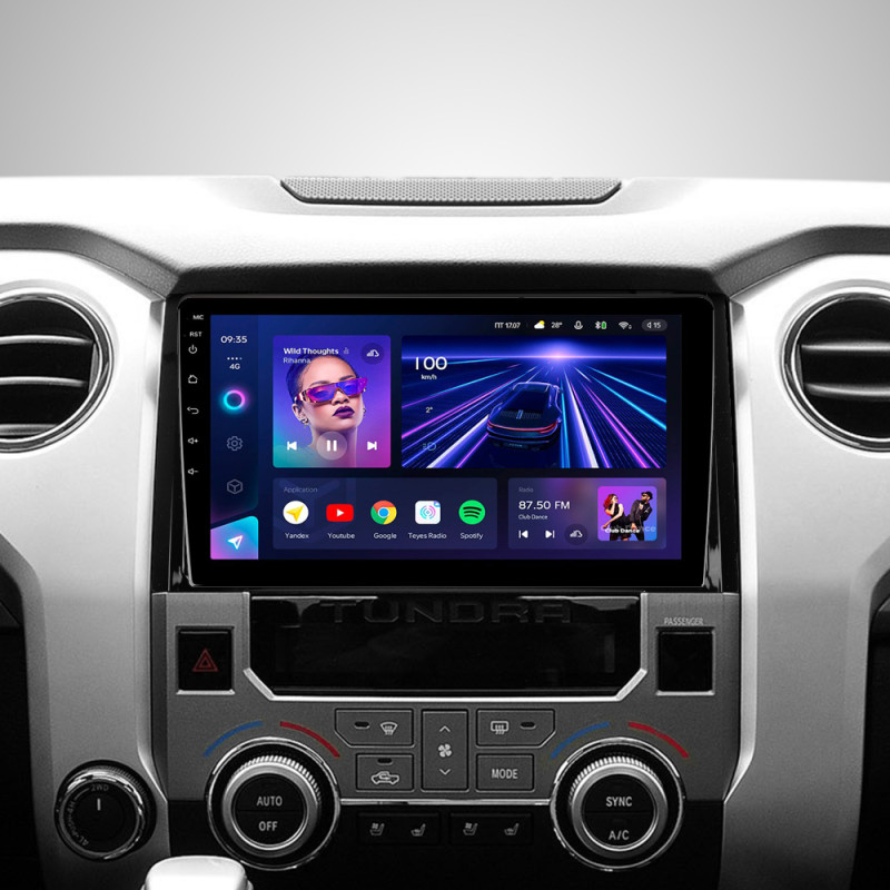 Android head unit Teyes CC3 4+32 Gb Toyota Tundra XK50 2013-2020 9"