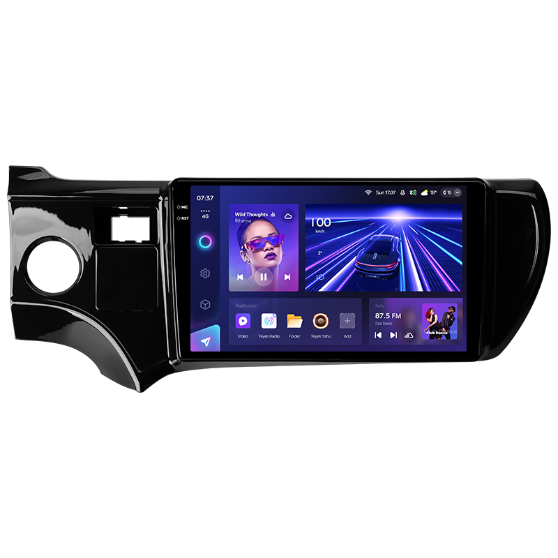 Android head unit Teyes CC3 6+128 Gb Toyota Aqua (Left hand drive) 2011-2017 9" 2k