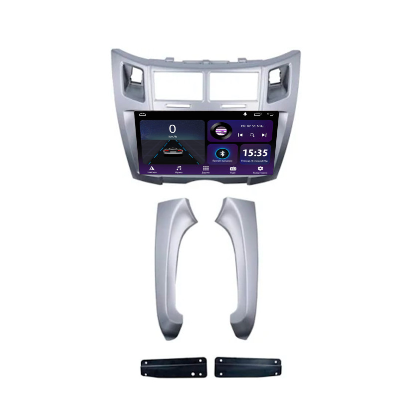 Magetófono de a bordo SIGMA E9232 ANDROID 10 2+32 GB para Toyota Yaris Vizio 2005-2012, 9