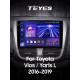 Android head unit Teyes CC3 4+32 Gb Toyota Vios Yaris L 2016-2019 10" 2k
