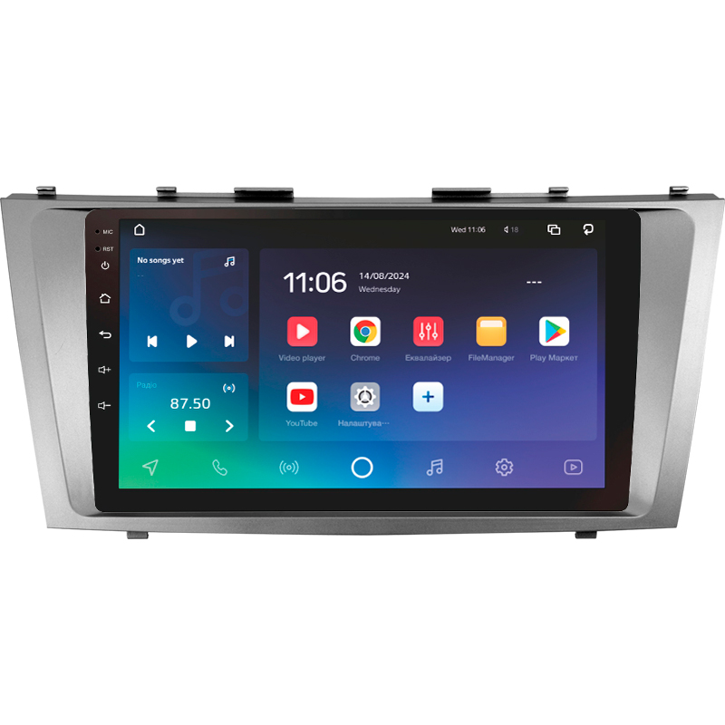 Android head unit SIGMA X9432 ANDROID 10 4+32 Gb 4G DSP Toyota Camry 6 XV 40 50 2006-2011 (F1) 9"