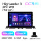 Android head unit Teyes CC3 6+128 Gb Toyota Highlander 3 XU50 2013-2018 11" 2k (L1)