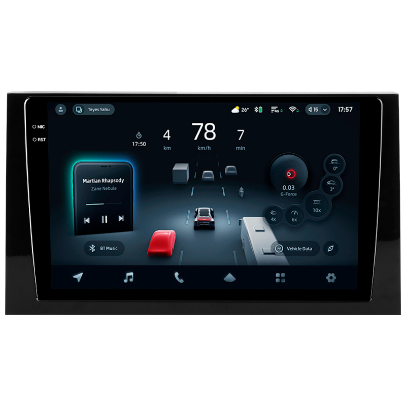 Android head unit Teyes CC4 Pro 8+128 Gb Toyota Avalon 5 XX50 (Left hand driver) 2022-2023 10" 2k