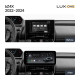 Android head unit Teyes LUX ONE 4+32 Gb Toyota bZ4X 2022-2024 12.3" (L1)