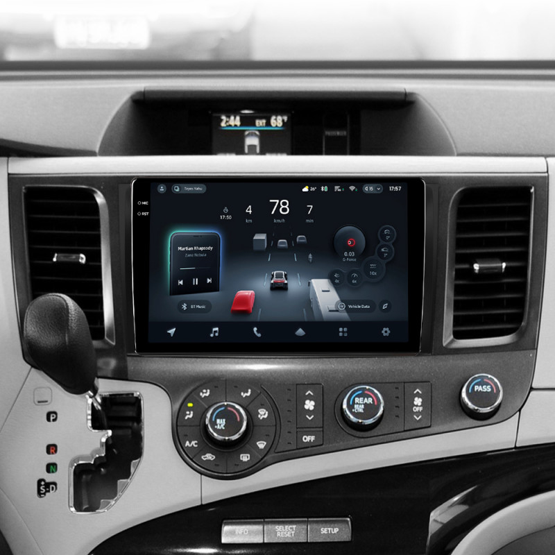 Štátní magnetofon Teyes CC4 Pro 12+256 GB pro Toyota Sienna 3 XL30 (2010–2014), 9