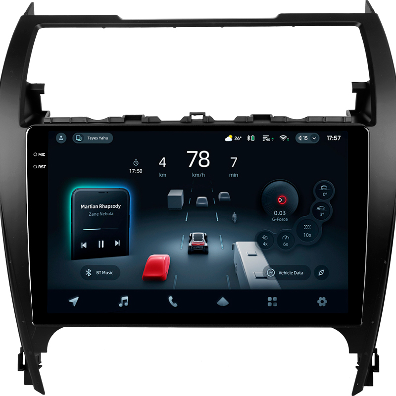 Android head unit Teyes CC4 Pro 12+256 Gb Toyota Camry 7 XV 50 55 Middle East 2012-2014 10" 2k