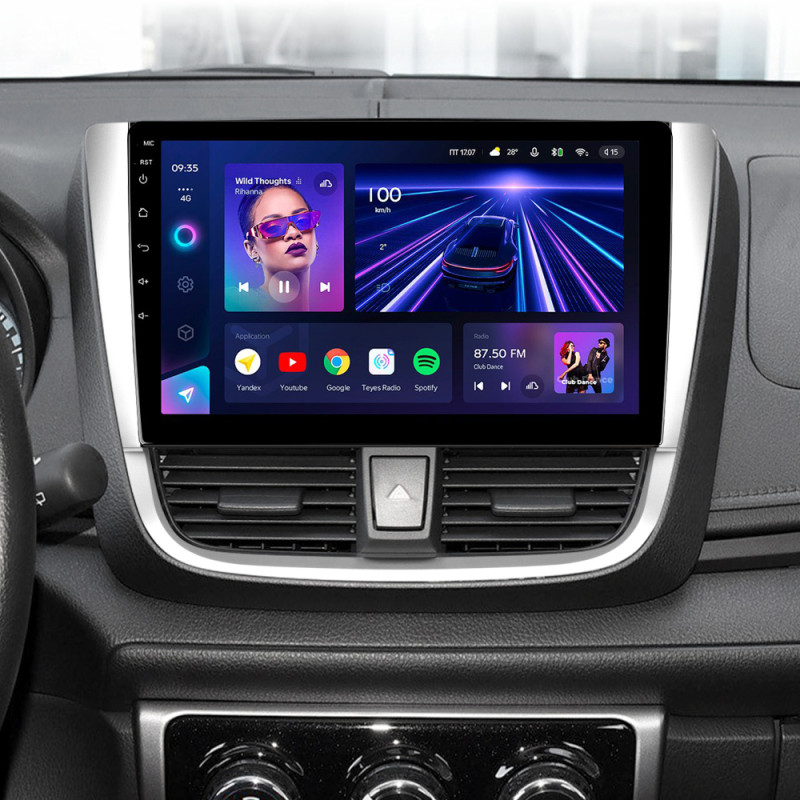 Android head unit Teyes CC3 4+32 Gb Toyota Vios Yaris L 2016-2019 10"