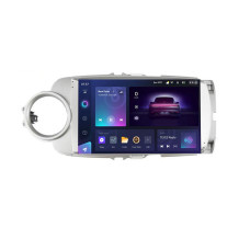 Android head unit Teyes CC3 6+128 Gb with 360° surround view° Toyota Yaris Vios 2012-2017 Silver 9" 2k