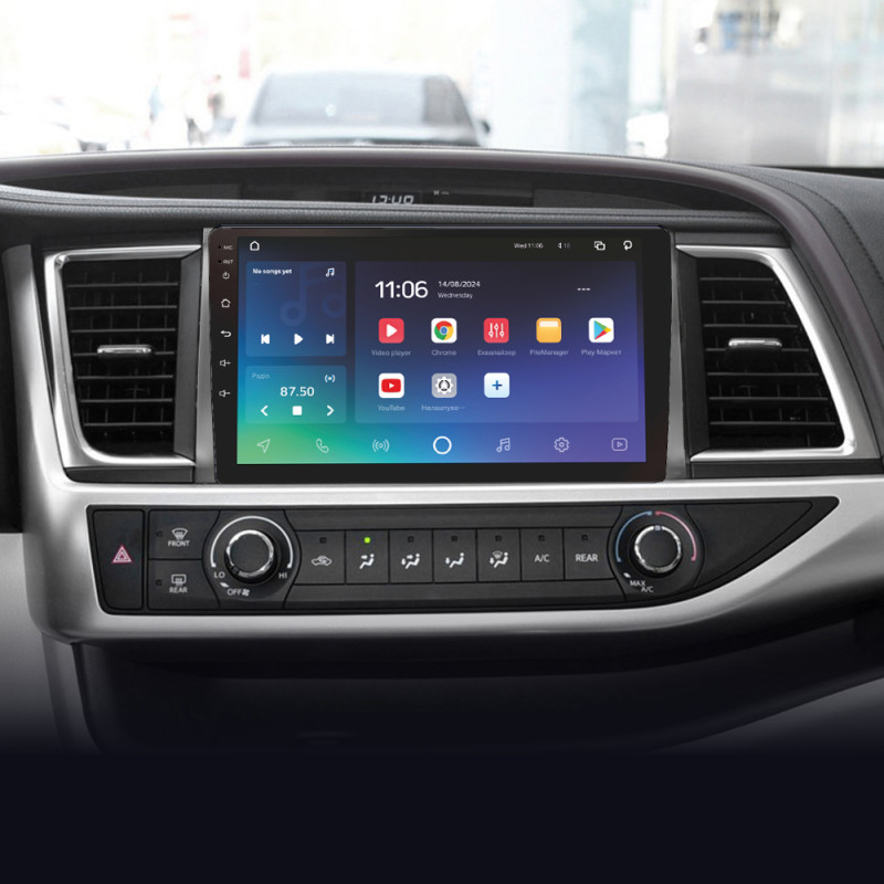 Android head unit SIGMA X10432 ANDROID 10 4+32 Gb 4G DSP Toyota Highlander 3 XU50 2013-2018 10" (L1)