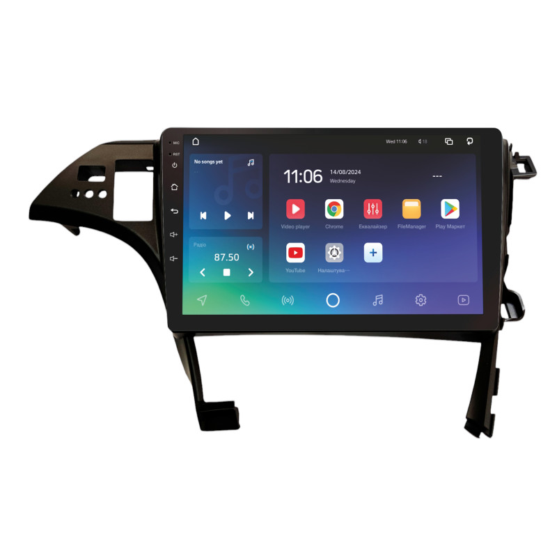 Android head unit SIGMA X10464 ANDROID 10 4+64 Gb 4G DSP Toyota PRIUS 30 2009 -2015 10"