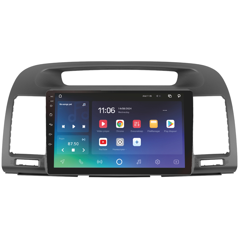 Android head unit SIGMA X9432 ANDROID 10 4+32 Gb 4G DSP Toyota Camry 5 XV 30 2001-2006-A 9"