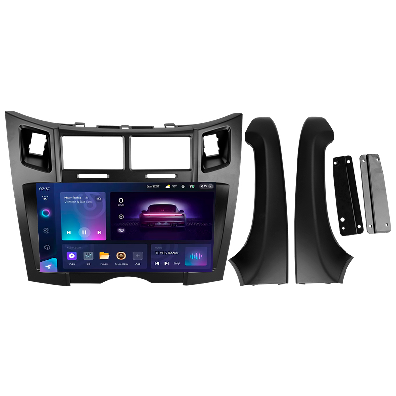 Android head unit Teyes CC3 4+64 Gb Toyota Yaris 2 XP90 2005-2012 (F2) 9" 2k