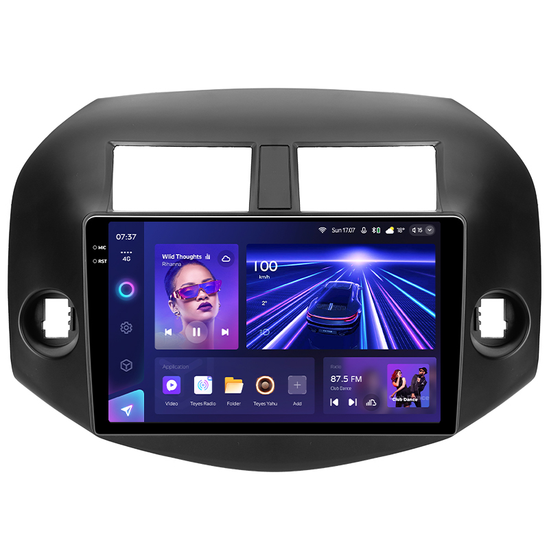 Android head unit Teyes CC3 6+128 Gb Toyota RAV4 3 XA30 (F2) 2005-2013 10" 2k