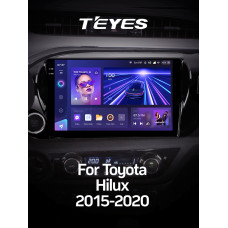Android head unit Teyes CC3 4+32 Gb Toyota Hilux Pick Up AN120 2015-2020 10" 2k