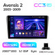 Android head unit Teyes CC3 6+128 Gb Toyota Avensis T250 2 II 2003-2009 9" 2k