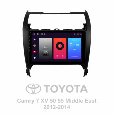 Android head unit SIGMA F10216 ANDROID 10 2+32 Gb Toyota Camry 7 XV 50 55 Middle East 2012-2014 10"