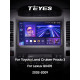 Android head unit Teyes CC3 4+32 Gb Toyota Land Cruiser Prado 120 3 III For Lexus GX470 GX 470 J120 2002-2009 (F3) 9" 2k