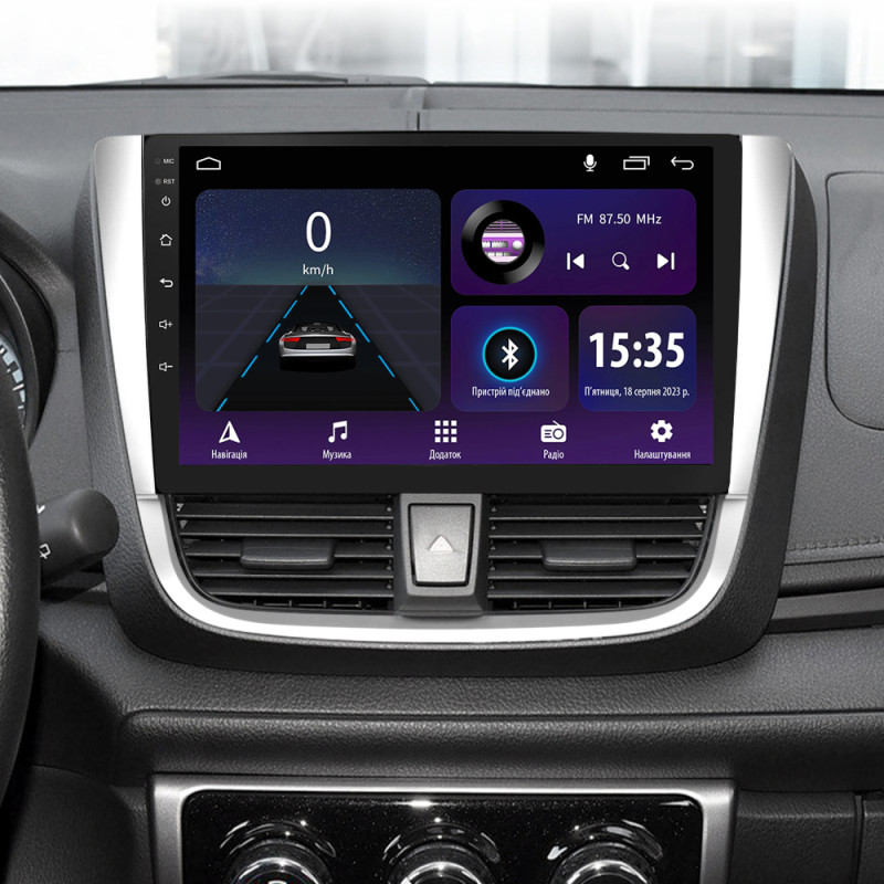 Android head unit SIGMA E10232 ANDROID 10 2+32 Gb Toyota Vios Yaris L 2016-2019 10"