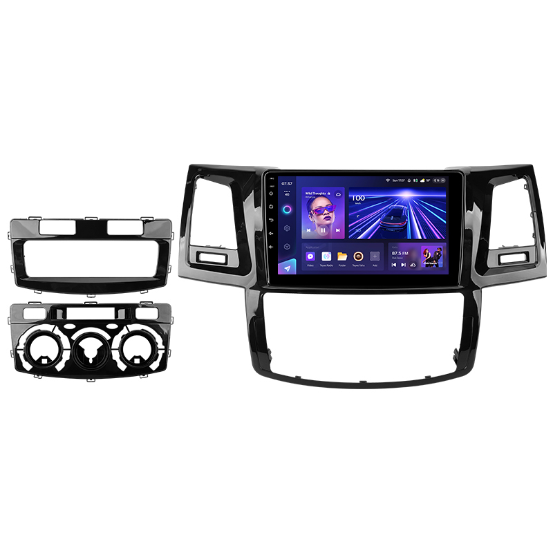 Android head unit Teyes CC3 6+128 Gb Toyota Fortuner 1 AN50 AN60 HILUX Revo Vigo (F2) 2005-2007 9" 2k
