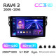 Android head unit Teyes CC3 6+128 Gb with 360° surround view° Toyota RAV4 3 XA30 (F1) 2005-2016 9" 2k